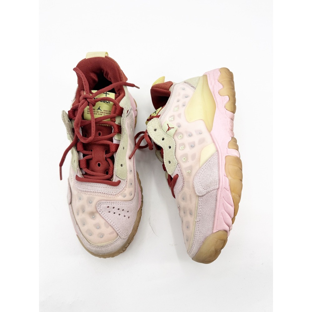 Nike Jordan Delta 2 Regal Pink Redstone Lime Ice Sneakers CW0913-600 Womens 9